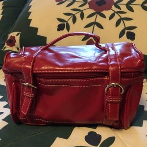 Makeup Bag” roomy w/zipper pocket inside